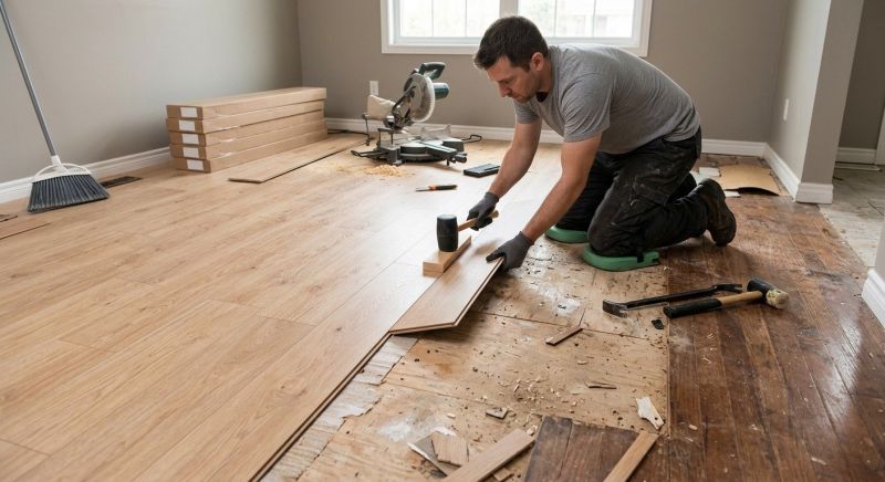 Laminate Floor Installation in Woodland Hills, CA