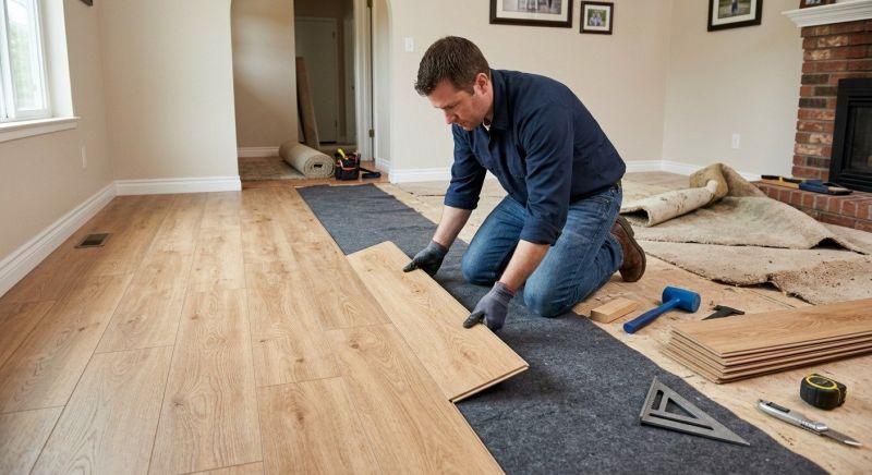 Laminate Floor Remodeling in Camarillo, CA