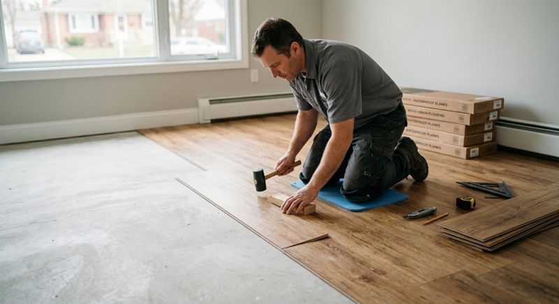 Linoleum Floor Installation in Moorpark, CA