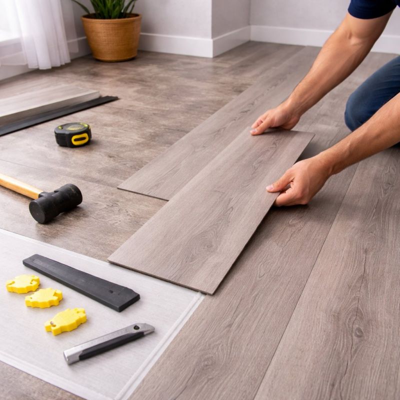 Luxury Vinyl Tile Installation in Oak Park, CA