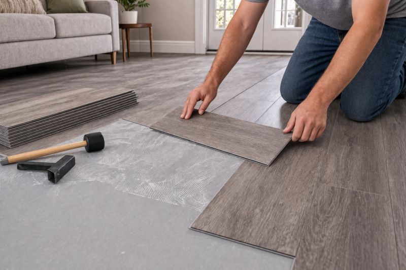 Luxury Vinyl Tile Installation in Piru, CA