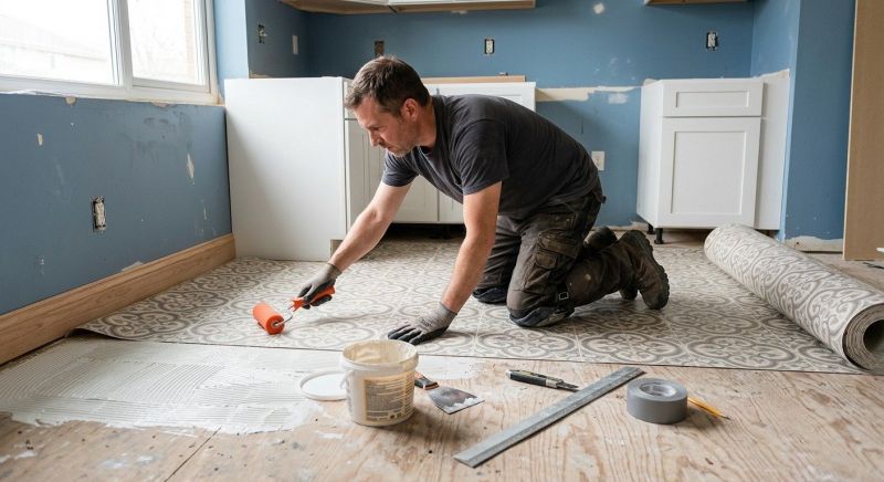 Sheet Flooring Installation in Camarillo, CA