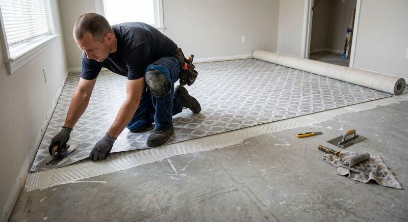 Sheet Flooring Installation in Ojai, CA
