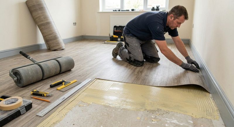 Sheet Linoleum Installation in Port Hueneme, CA
