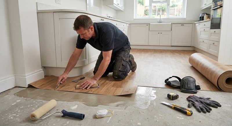 Sheet Linoleum Installation in Ventura County, CA