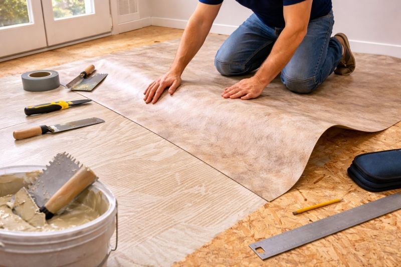 Sheet Vinyl Installation in Oxnard, CA