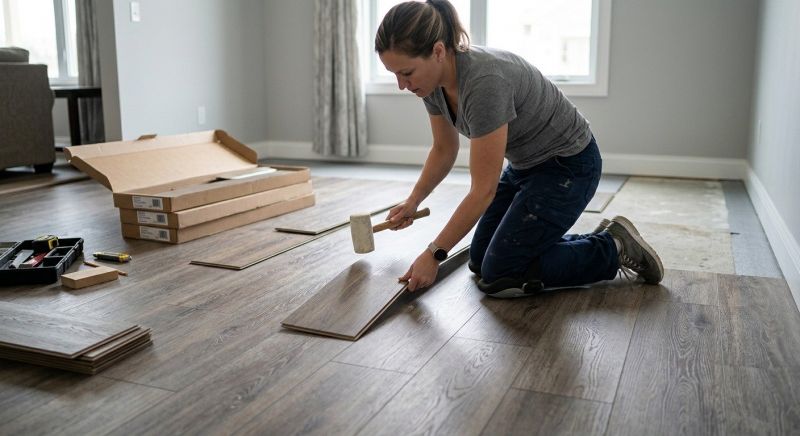 Vinyl Plank Floor Installation in Camarillo, CA