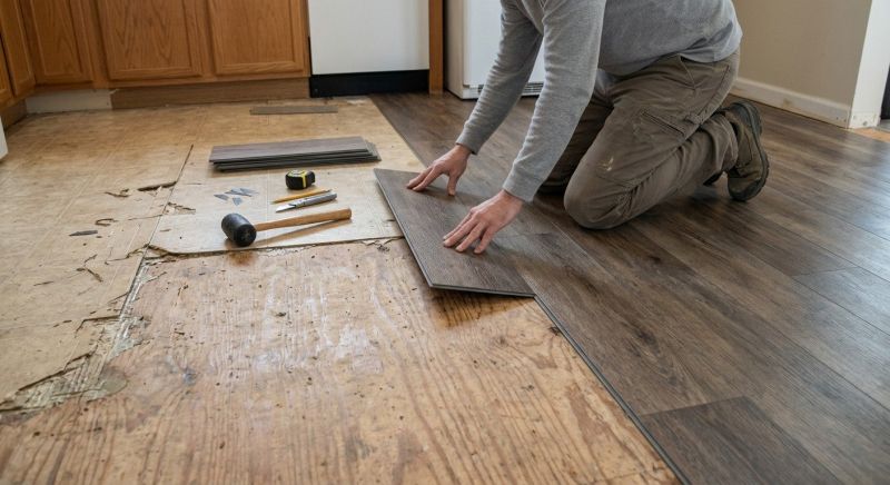 Vinyl Tile Replacement in Camarillo, CA