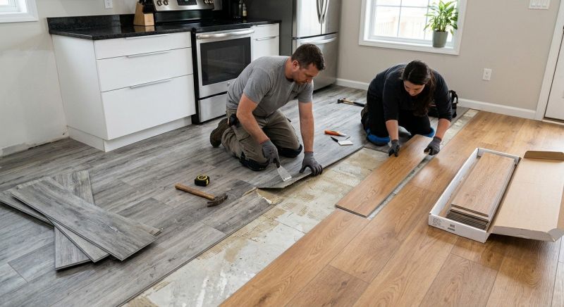 Vinyl Tile Replacement in Camarillo, CA