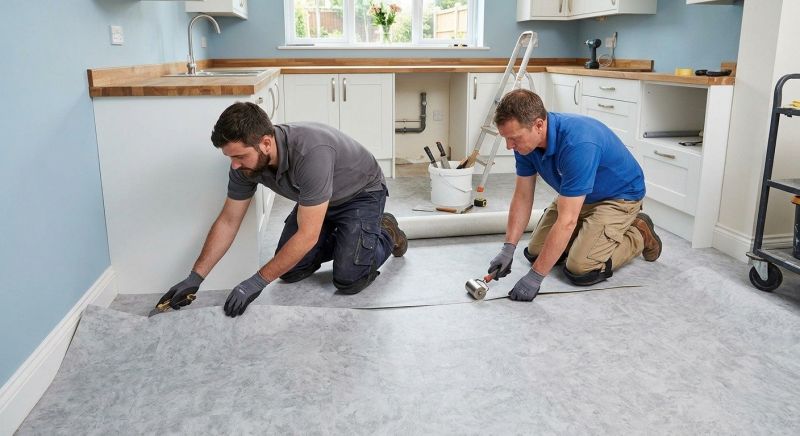 Sheet Linoleum Installation in Canoga Park, CA